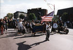 St. Francis Xavier School of Newark, NJ marches in the 1995 Columbus Day Parade