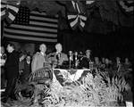 Harry S. Truman at a political event