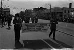 American Legion North Ward Memorial Post 488 ladies Auxiliary contingent in Columbus Day Parade