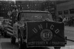 The West Essex chapter of UNICO car in the 1973 Columbus Day Parade