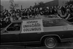 Verona UNICO salutes Columbus car in the 1973 Columbus Day Parade