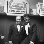 Columbus Day Dinner Cav. Marco Cangialosi, Humanitarian awardee with Frankie Avalon