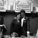 Frankie Avalon and Mrs. Alagna at the Columbus Day Parade Dinner