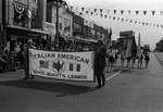 Italian American Civil Rights League marches in the 1973 Columbus Day Parade