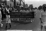 Columbus Hospital contingent in the 1973 Columbus Day Parade