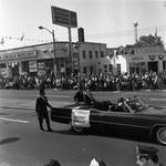Joseph Sivolella rides in the 1971 Columbus Day Parade