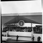 The viewing stand for the parade, Richard M. Nixon's Inauguration
