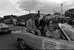 The Champs ride in the 1974 Columbus Day Parade