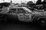 Belleville UNICO car in the 1974 Columbus Day Parade