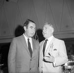 Harrison A. Williams and Peter W. Rodino at the 1968 Democratic National Convention, Chicago, Illinois