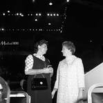 Betty Hughes at the 1968 Democratic National Convention, Chicago, Illinois