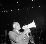 Speaking at the 1968 Democratic National Convention, Chicago, Illinois