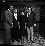 Alfredo Silipigni, Olivia Stapp, and Paul Sorvino, standing with a man