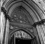 Facade of St. Patrick's Cathedral, New York, N.Y.