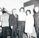 Toni Dalli, Mrs. Maria Lanza and others pose for a photo