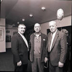 Jose Ferrer at Paper Mill Playhouse, standing with two men