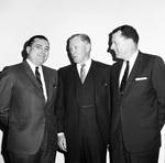 George Murphy with two men