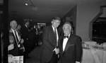 Donald Trump and Lou Duva  during Italian Sports Hall of Fame at the Sheraton Meadowlands