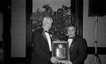 Two men with an award   during Italian Sports Hall of Fame at the Sheraton Meadowlands