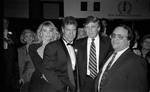 Joe Piscopo and Donald Trump during Italian Sports Hall of Fame at the Sheraton Meadowlands