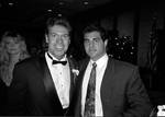 Joe Piscopo and fan during Italian Sports Hall of Fame at the Sheraton Meadowlands