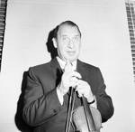 Henny Youngman and his violin