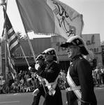 Marching in the 1968 Belleville Columbus Day Parade