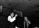 Sergio Franchi on stage with woman singing