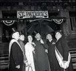 Peter W. Rodino and others during the St. Patrick's Day parade, Newark, N.J.