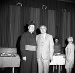 Msgr. Dooley and others at an event for St. Francis Xavier, Newark, NJ
