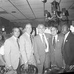 Brendan Byrne and others at a political breakfast at Don's 21