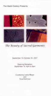 The Beauty of Sacred Garments