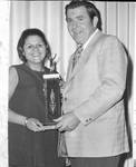 Award recipients at the Columbus Day Parade by Ace (Armando) Alagna, 1925-2000