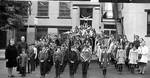 St. Lucy's School students pose Columbus Day Parade by Ace (Armando) Alagna, 1925-2000