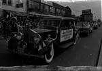 DeFranco Limousine Service contingent in Columbus Day Parade by Ace (Armando) Alagna, 1925-2000