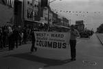 West Ward contingent in Columbus Day Parade by Ace (Armando) Alagna, 1925-2000