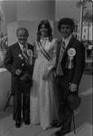 Grand Marshall Phil Brito poses with Miss Columbus Day during the 1973 Columbus Day Parade by Ace (Armando) Alagna, 1925-2000