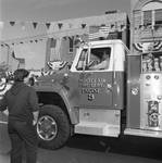Columbus Day Parade Montclair Fire Department Engine 3 by Ace (Armando) Alagna, 1925-2000
