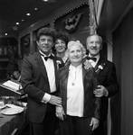 Frankie Avalon poses with Columbus Day Parade Dinner guests by Ace (Armando) Alagna, 1925-2000