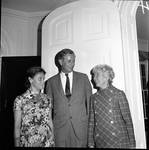 Mrs. Muriel Humphrey visits Governor's home in Sea Girt, NJ by Ace (Armando) Alagna, 1925-2000