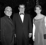 Priest, Governor Richard Hughes, and Princess Christina of Sweden by Ace (Armando) Alagna, 1925-2000