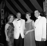 Princess Christina of Sweden poses with guests at a reception by Ace (Armando) Alagna, 1925-2000