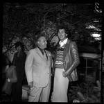Frank Longella photo with a man by Ace (Armando) Alagna, 1925-2000