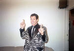 Joe Piscopo in costume for Grease by Ace (Armando) Alagna, 1925-2000