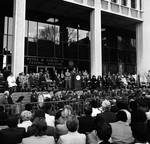 Ceremony for the naming of the Peter W. Rodino, Jr. Federal Building by Ace (Armando) Alagna, 1925-2000