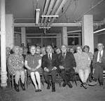 Peter W. Rodino with the Vailsburg Club senior citizens by Ace (Armando) Alagna, 1925-2000