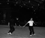 Peggy Fleming and partner skating by Ace (Armando) Alagna, 1925-2000