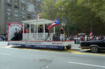 Float for the candidate for president of the Puerto Rican Statewide Parade 1996 at the 1995 Puerto Rican Parade by Ace (Armando) Alagna, 1925-2000