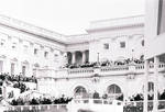 The podium for President Ronald Reagan's Inauguration, Washington D.C. by Ace (Armando) Alagna, 1925-2000