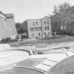 Building the new park, St. Francis Xavier, Newark, NJ by Ace (Armando) Alagna, 1925-2000
